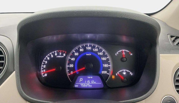 2015 Hyundai Grand i10 ASTA AT 1.2 KAPPA VTVT, Petrol, Automatic, 75,626 km, Odometer Image