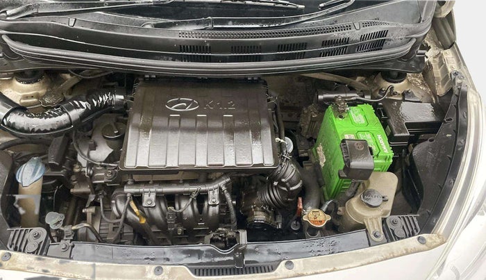 2015 Hyundai Grand i10 ASTA AT 1.2 KAPPA VTVT, Petrol, Automatic, 75,626 km, Engine View - Left
