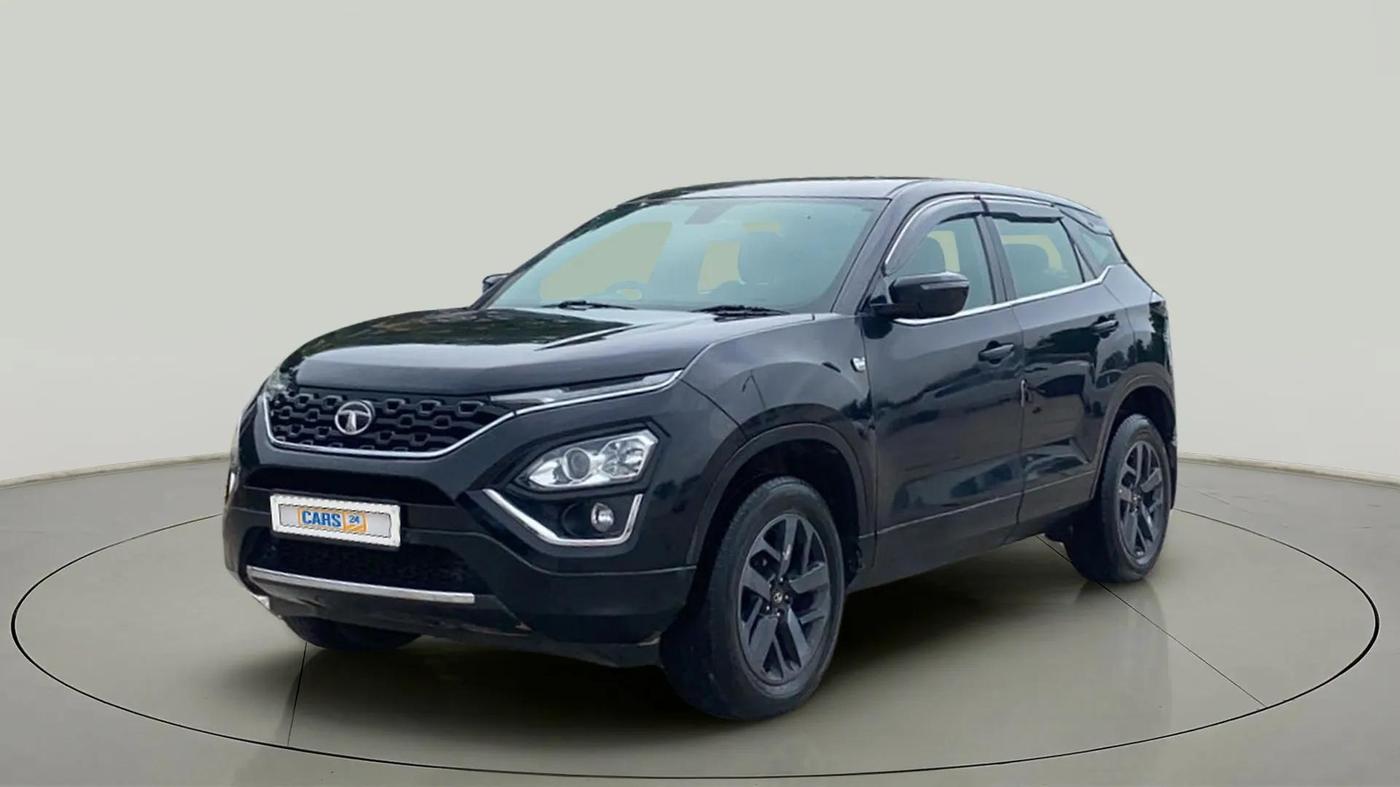2022 Tata Harrier FEARLESS PLUS DARK EDITION AT, Diesel, Automatic, 60,757 km, Left Front Diagonal
