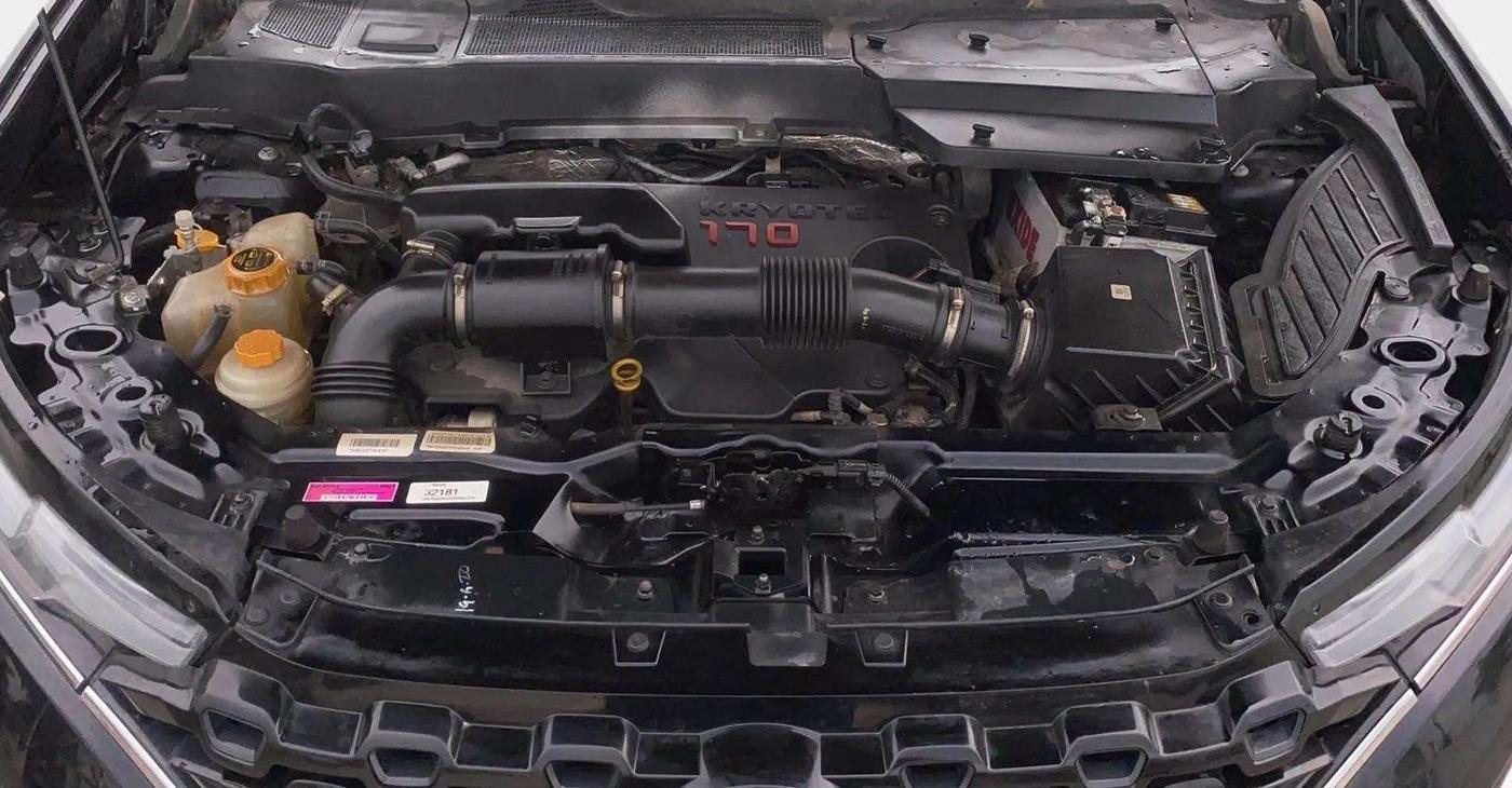 2022 Tata Harrier FEARLESS PLUS DARK EDITION AT, Diesel, Automatic, 60,757 km, Open Bonet