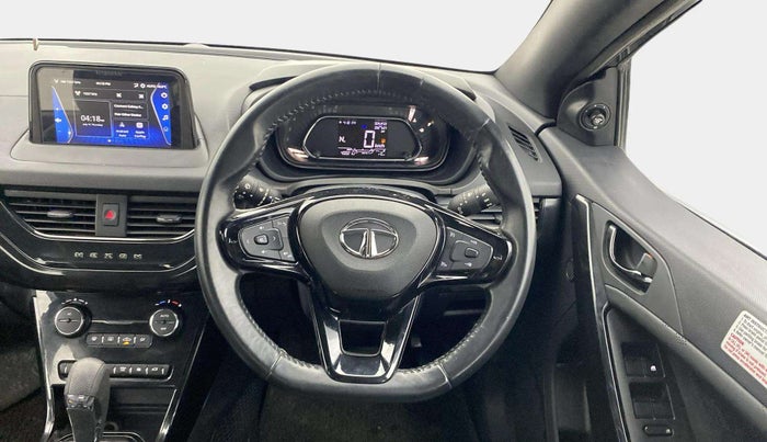 2021 Tata NEXON XZA PLUS (O) DIESEL DARK EDITION, Diesel, Automatic, 39,998 km, Steering Wheel Close Up