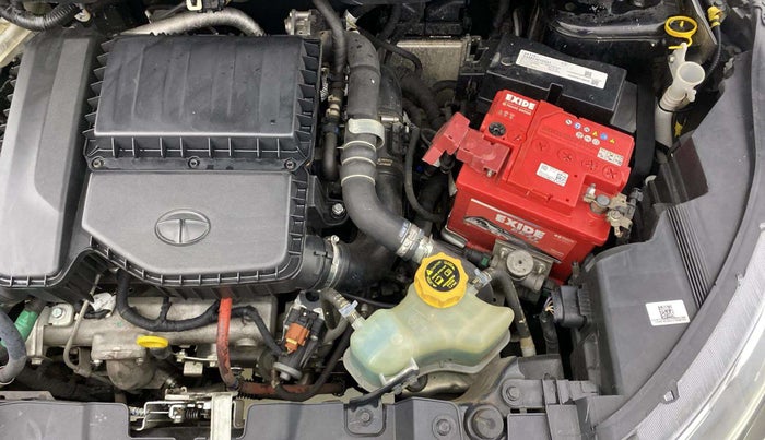 2021 Tata NEXON XZA PLUS (O) DIESEL DARK EDITION, Diesel, Automatic, 39,998 km, Engine View - Left