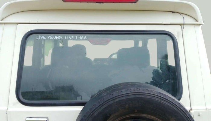 2019 Mahindra Bolero POWER PLUS SLX, CNG, Manual, 63,220 km, Rear Windshield