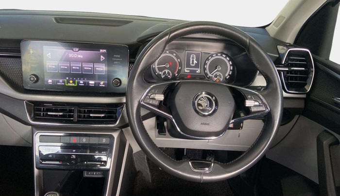 2023 Skoda KUSHAQ AMBITION 1.0L TSI MT, Petrol, Manual, 34,639 km, Steering Wheel Close Up