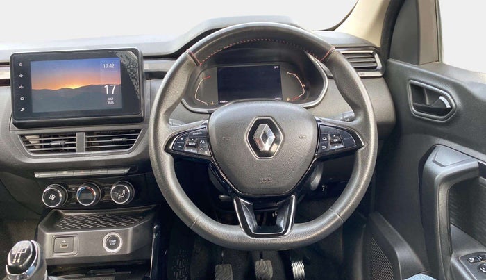 2022 Renault Kiger RXZ MT, Petrol, Manual, 57,842 km, Steering Wheel Close Up