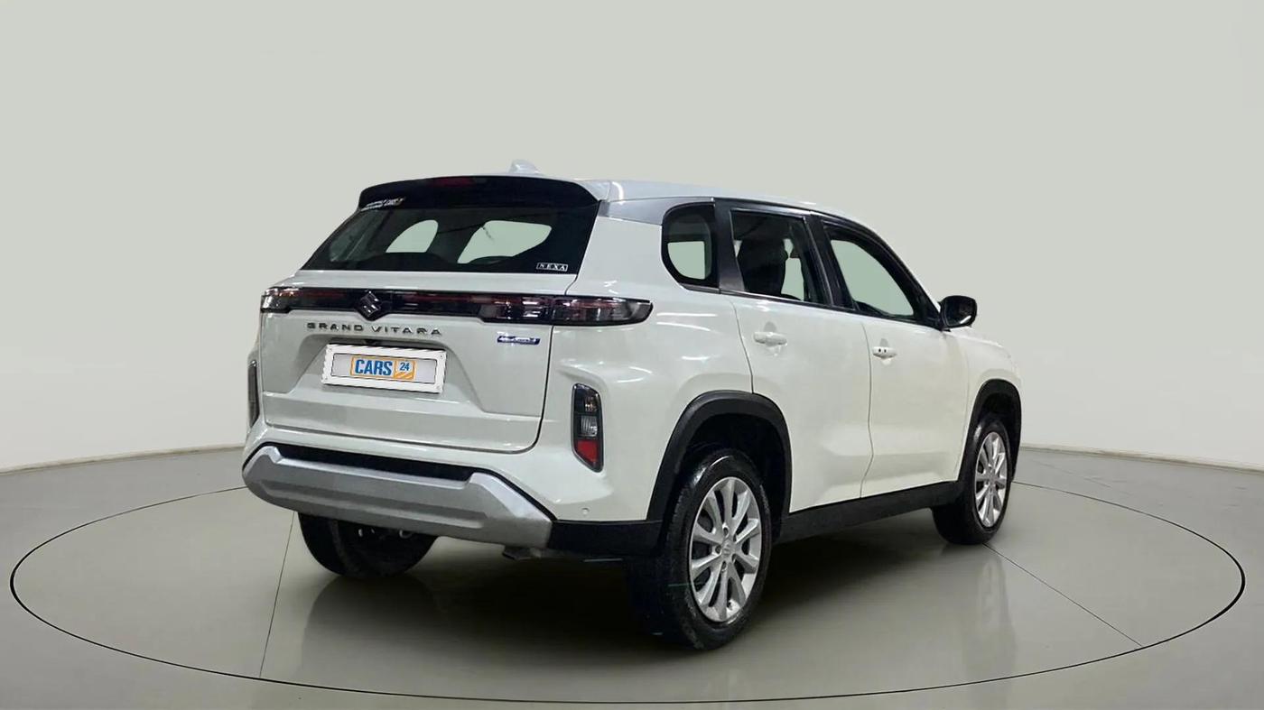 2024 Maruti Grand Vitara DELTA SMART HYBRID, Petrol, Manual, 22,857 km, Right Back Diagonal