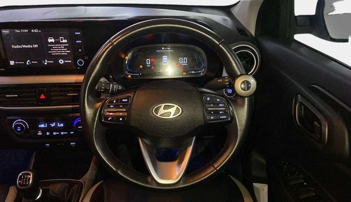 2023 Hyundai EXTER SX(O), Petrol, Manual, 30,770 km, Steering Wheel Close Up