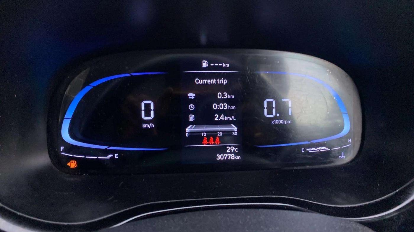 2023 Hyundai EXTER SX(O), Petrol, Manual, 30,770 km, Odometer Image