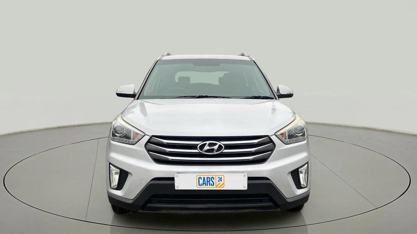 2016 Hyundai Creta SX PLUS 1.6 PETROL, Petrol, Manual, 1,17,552 km, Front