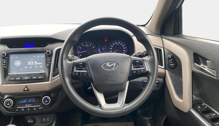 2016 Hyundai Creta SX PLUS 1.6 PETROL, Petrol, Manual, 1,17,492 km, Steering Wheel Close Up