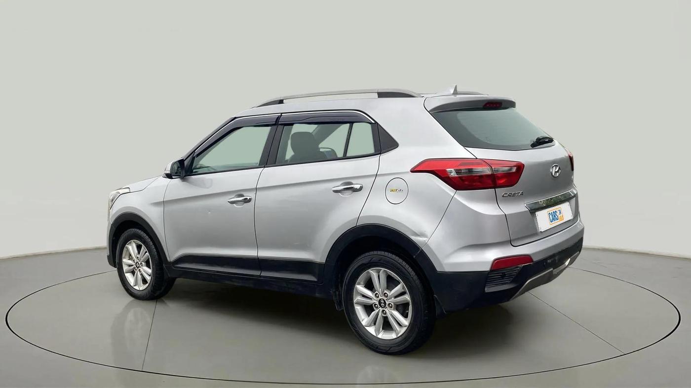 2016 Hyundai Creta SX PLUS 1.6 PETROL, Petrol, Manual, 1,17,552 km, Left Back Diagonal