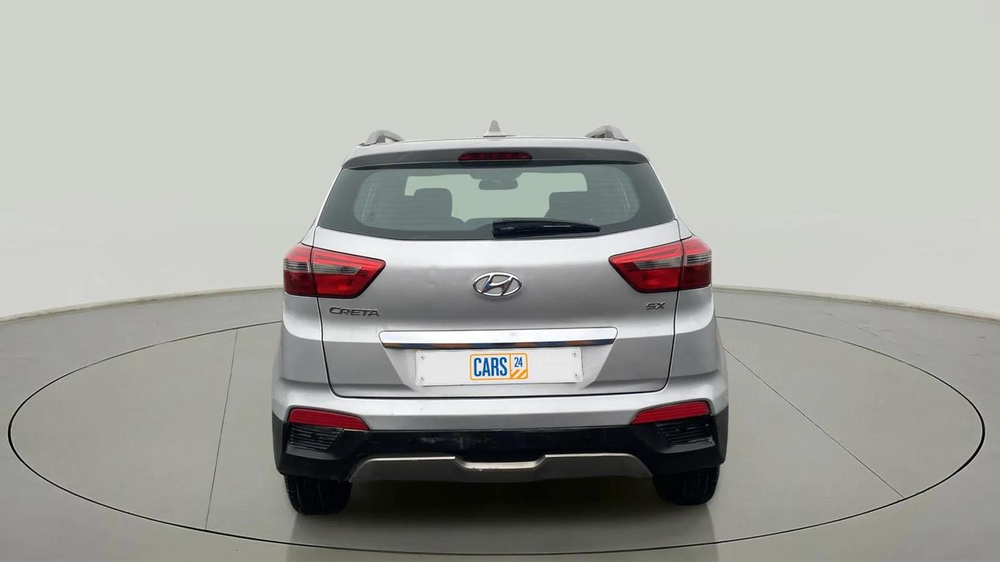 2016 Hyundai Creta SX PLUS 1.6 PETROL, Petrol, Manual, 1,17,552 km, Back/Rear