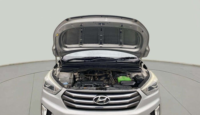 2016 Hyundai Creta SX PLUS 1.6 PETROL, Petrol, Manual, 1,17,492 km, Open Bonet