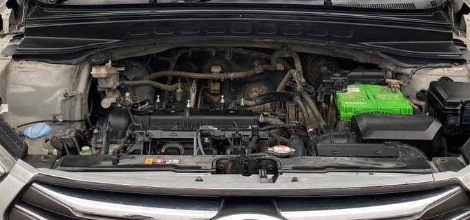 2016 Hyundai Creta SX PLUS 1.6 PETROL, Petrol, Manual, 1,17,552 km, Engine View