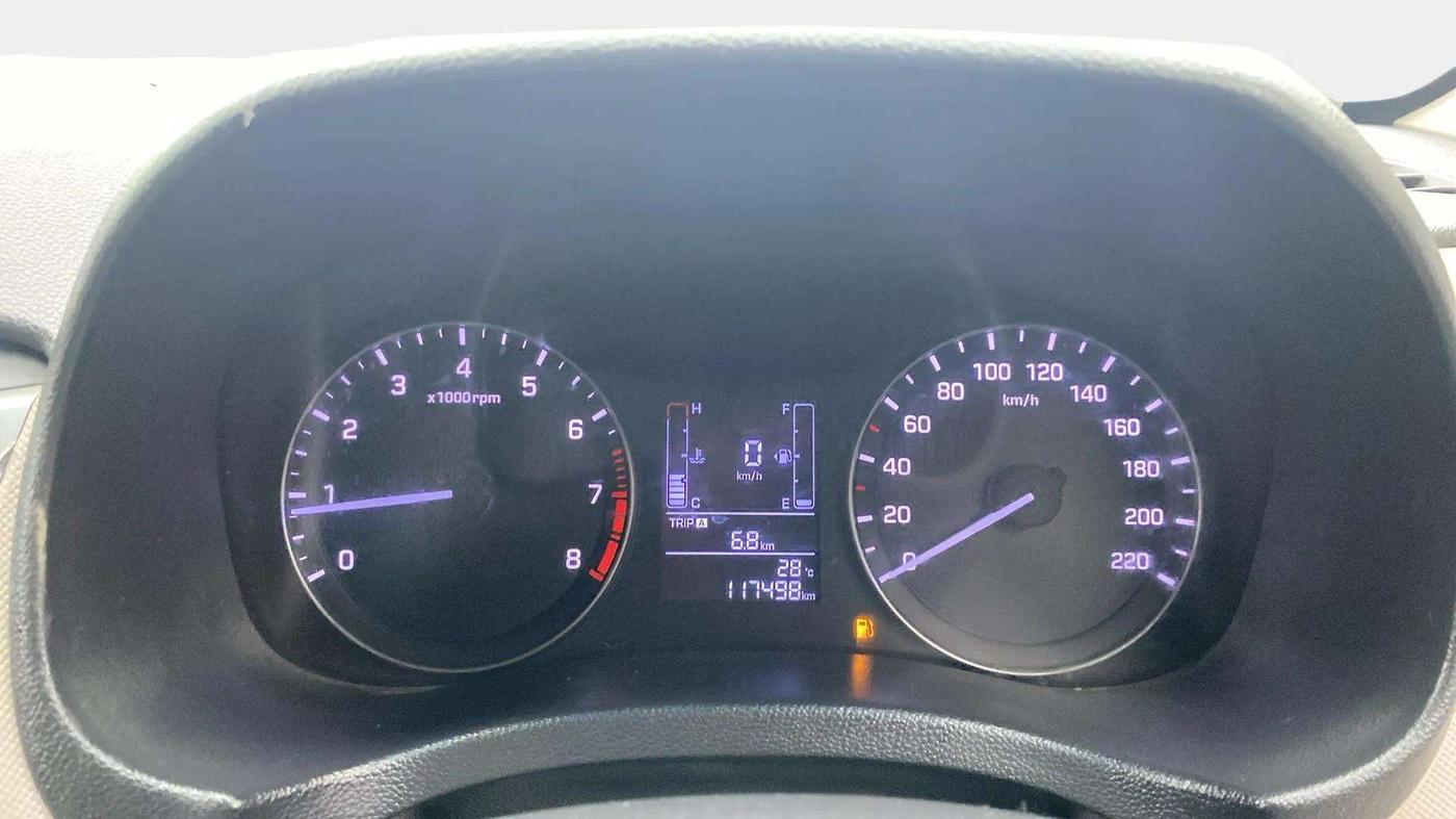 2016 Hyundai Creta SX PLUS 1.6 PETROL, Petrol, Manual, 1,17,552 km, Odometer Image
