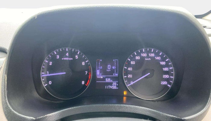 2016 Hyundai Creta SX PLUS 1.6 PETROL, Petrol, Manual, 1,17,492 km, Odometer Image
