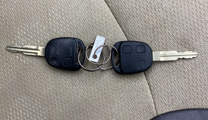 2013 Hyundai Santro Xing GLS, Petrol, Manual, 37,597 km, Key Close Up
