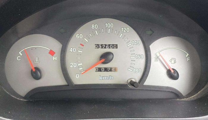 2013 Hyundai Santro Xing GLS, Petrol, Manual, 37,597 km, Odometer Image