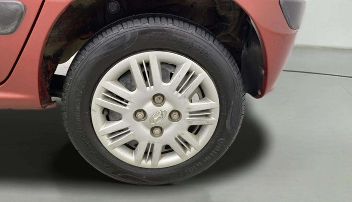 2013 Hyundai Santro Xing GLS, Petrol, Manual, 37,597 km, Left Rear Wheel