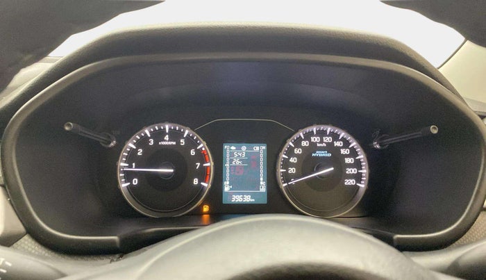 2022 Maruti BREZZA VXI SMART HYBRID, Petrol, Manual, 39,637 km, Odometer Image