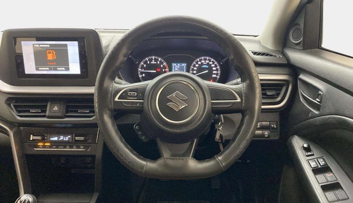 2022 Maruti BREZZA VXI SMART HYBRID, Petrol, Manual, 39,637 km, Steering Wheel Close Up