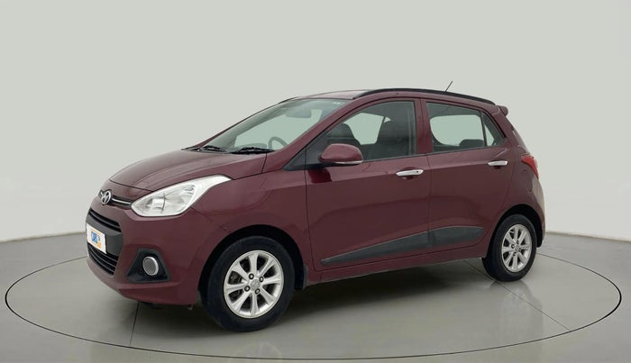 2016 Hyundai Grand i10 ASTA AT 1.2 KAPPA VTVT, Petrol, Automatic, 1,00,221 km, Left Front Diagonal