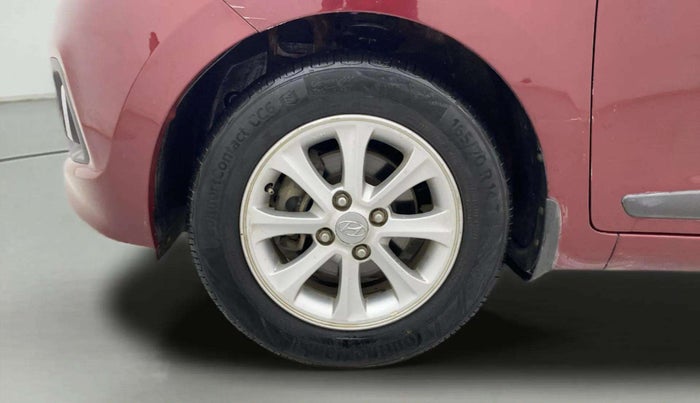 2016 Hyundai Grand i10 ASTA AT 1.2 KAPPA VTVT, Petrol, Automatic, 1,00,221 km, Left Front Wheel
