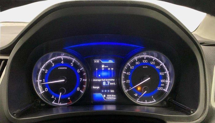 2017 Maruti Baleno ZETA PETROL 1.2, Petrol, Manual, 76,568 km, Odometer Image