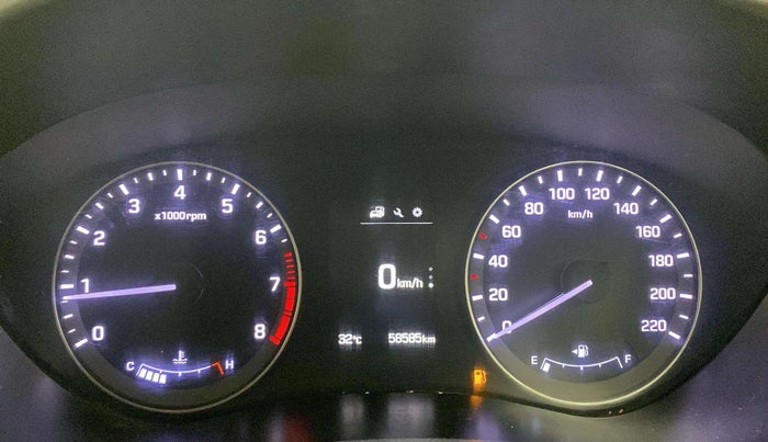 2016 Hyundai Elite i20 ASTA 1.2, Petrol, Manual, 58,564 km, Odometer Image