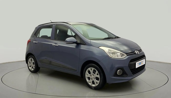 2014 Hyundai Grand i10 SPORTZ 1.2 KAPPA VTVT, Petrol, Manual, 61,100 km, Right Front Diagonal