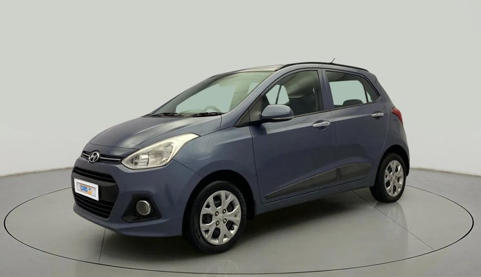 2014 Hyundai Grand i10 SPORTZ 1.2 KAPPA VTVT, Petrol, Manual, 61,100 km, Left Front Diagonal