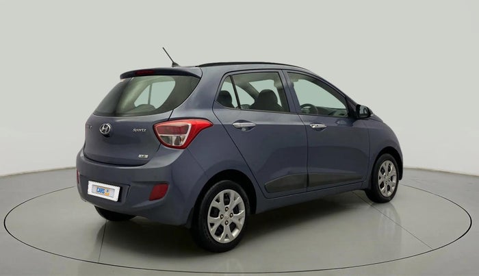 2014 Hyundai Grand i10 SPORTZ 1.2 KAPPA VTVT, Petrol, Manual, 61,100 km, Right Back Diagonal