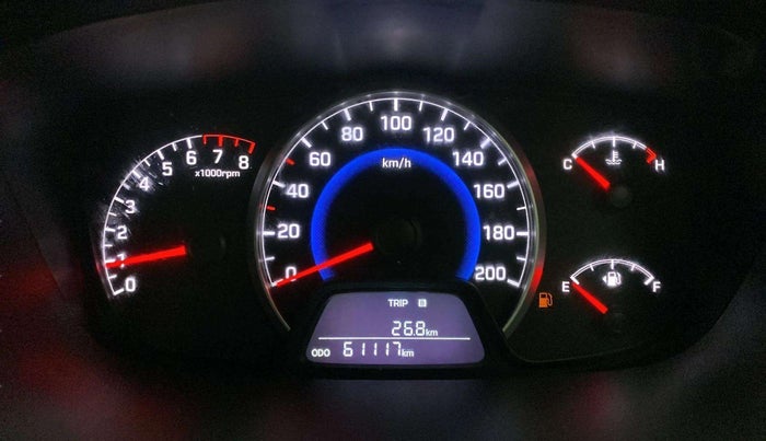 2014 Hyundai Grand i10 SPORTZ 1.2 KAPPA VTVT, Petrol, Manual, 61,100 km, Odometer Image