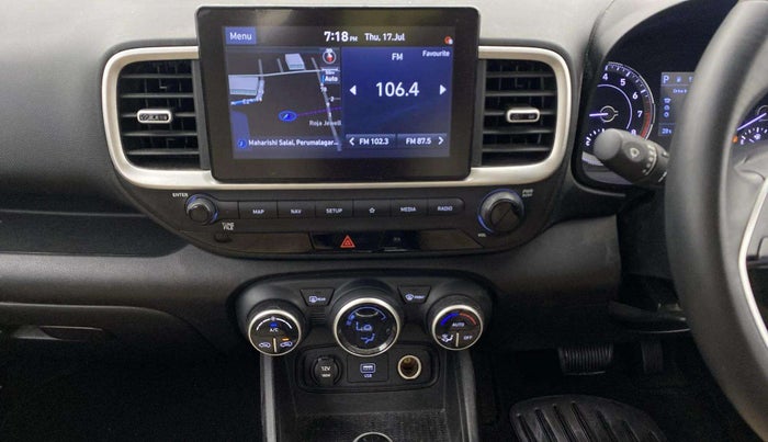 2021 Hyundai VENUE SX PLUS 1.0 TURBO DCT, Petrol, Automatic, 45,885 km, Air Conditioner