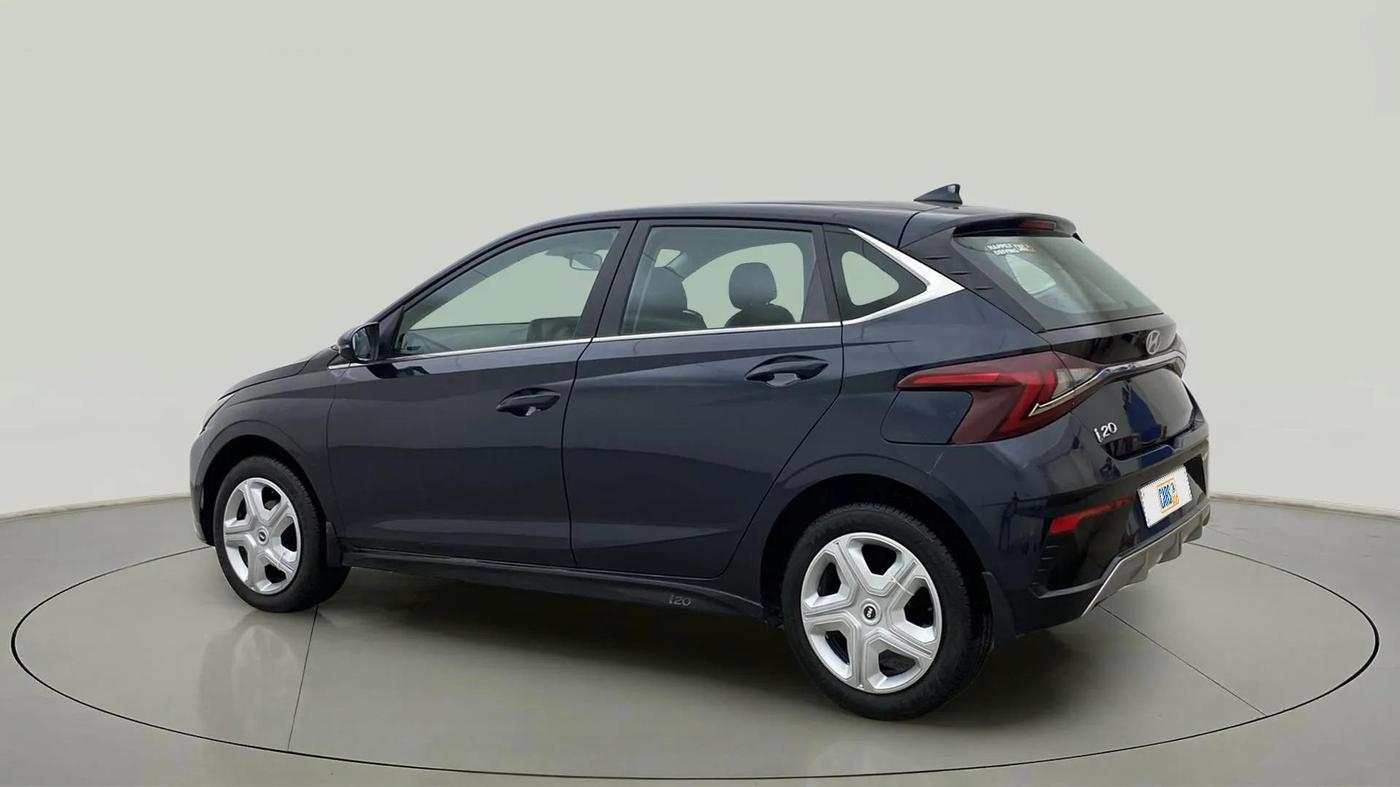 2023 Hyundai NEW I20 Sportz 1.2 IVT, Petrol, Automatic, 33,524 km, Left Back Diagonal