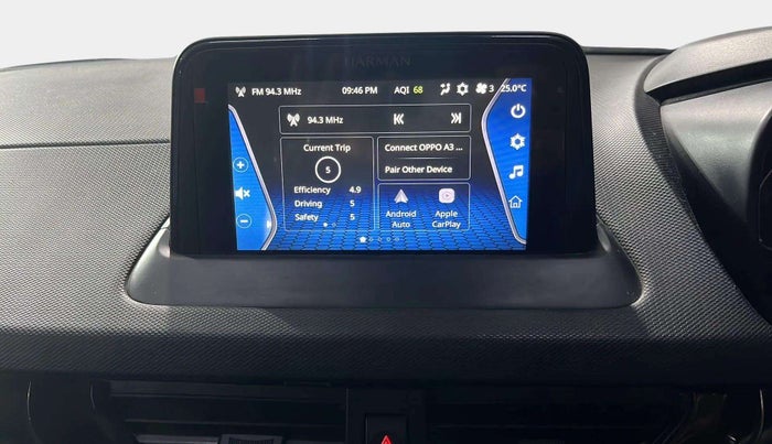 2022 Tata NEXON XZ PLUS (HS) PETROL DARK EDITION, Petrol, Manual, 50,362 km, Air Conditioner