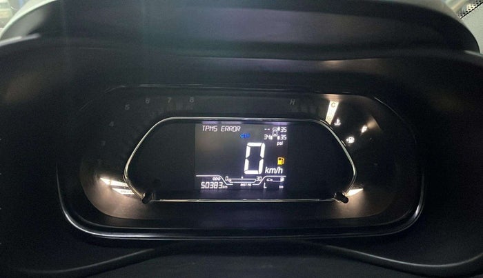 2022 Tata NEXON XZ PLUS (HS) PETROL DARK EDITION, Petrol, Manual, 50,362 km, Odometer Image