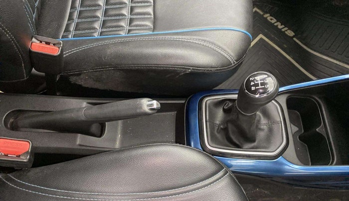 2017 Maruti IGNIS DELTA 1.2, Petrol, Manual, 1,916 km, Gear Lever
