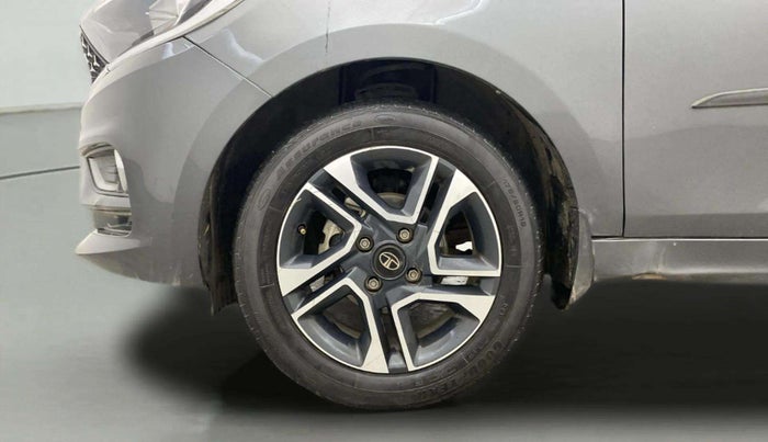 2022 Tata Tiago XZA PLUS PETROL, Petrol, Automatic, 24,609 km, Left Front Wheel