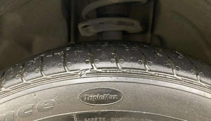 2022 Tata Tiago XZA PLUS PETROL, Petrol, Automatic, 24,609 km, Left Front Tyre Tread