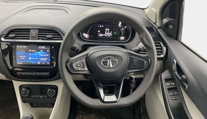 2022 Tata Tiago XZA PLUS PETROL, Petrol, Automatic, 24,609 km, Steering Wheel Close Up