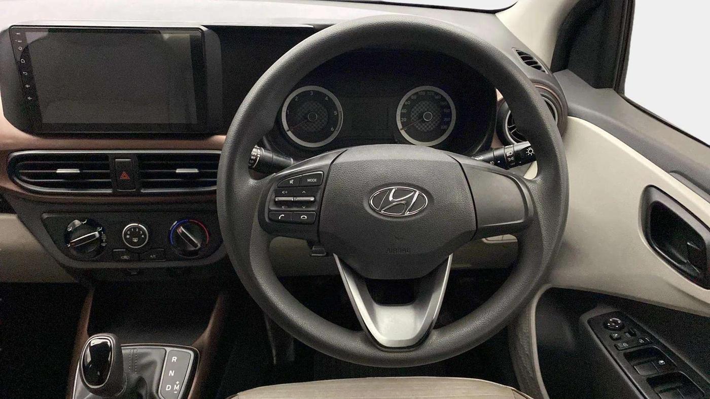 2020 Hyundai AURA S 1.2 AMT CRDI, Diesel, Automatic, 94,449 km, Steering Wheel Close Up