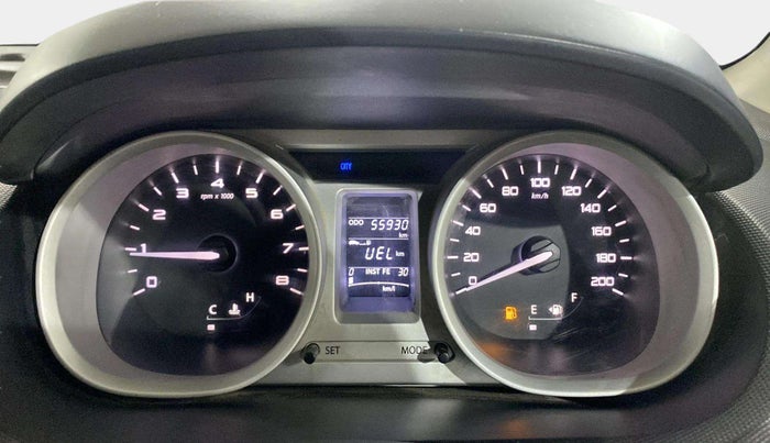2017 Tata TIGOR XZ PETROL, Petrol, Manual, 55,900 km, Odometer Image