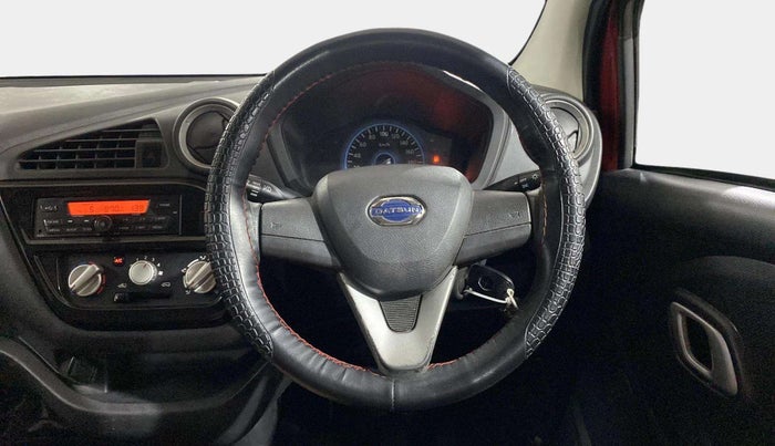 2019 Datsun Redi Go T (O), Petrol, Manual, 38,657 km, Steering Wheel Close Up