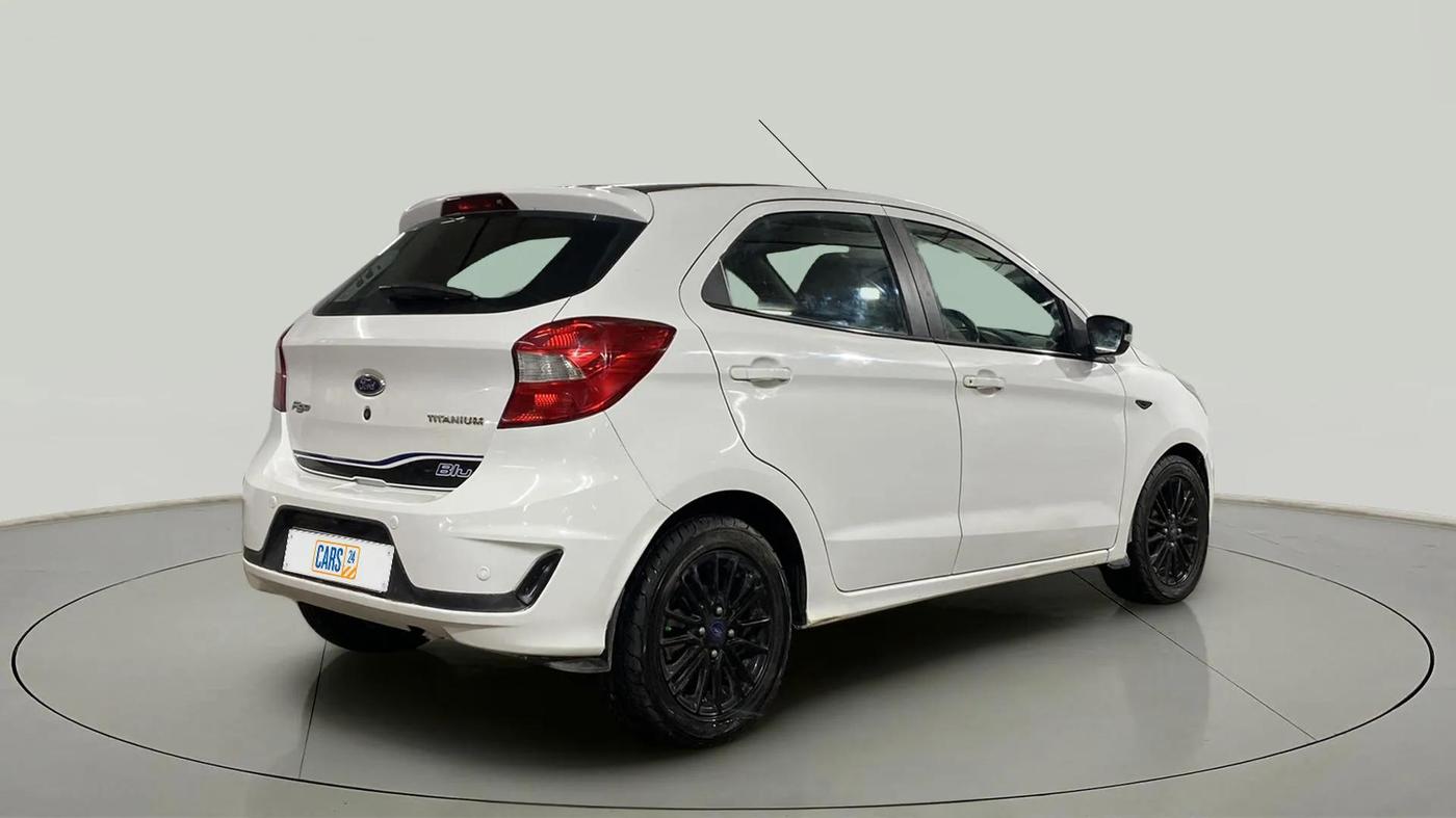 2019 Ford New Figo TITANIUM BLU 1.2 PETROL, Petrol, Manual, 52,624 km, Right Back Diagonal