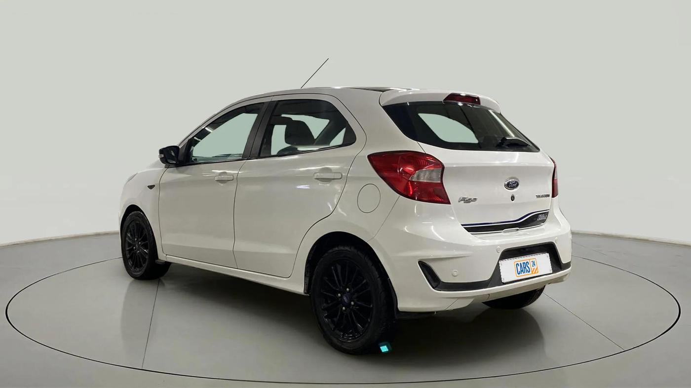 2019 Ford New Figo TITANIUM BLU 1.2 PETROL, Petrol, Manual, 52,624 km, Left Back Diagonal
