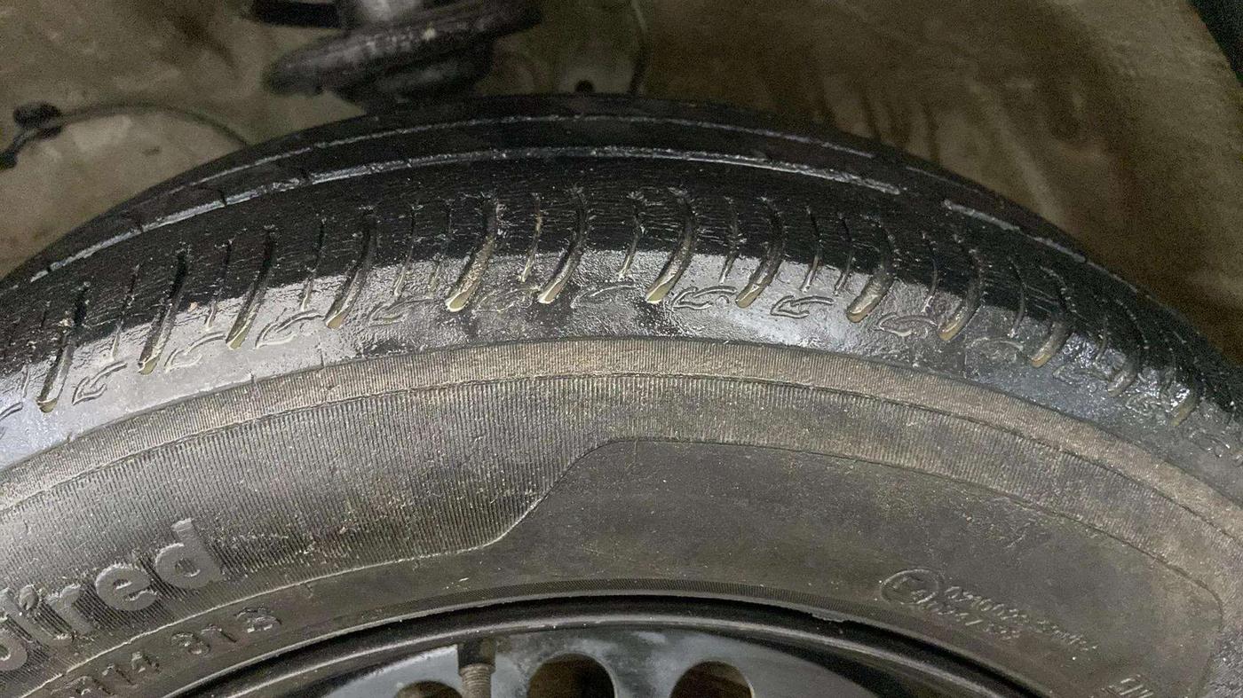2021 Maruti S PRESSO VXI, Petrol, Manual, 50 km, Left Front Tyre Tread