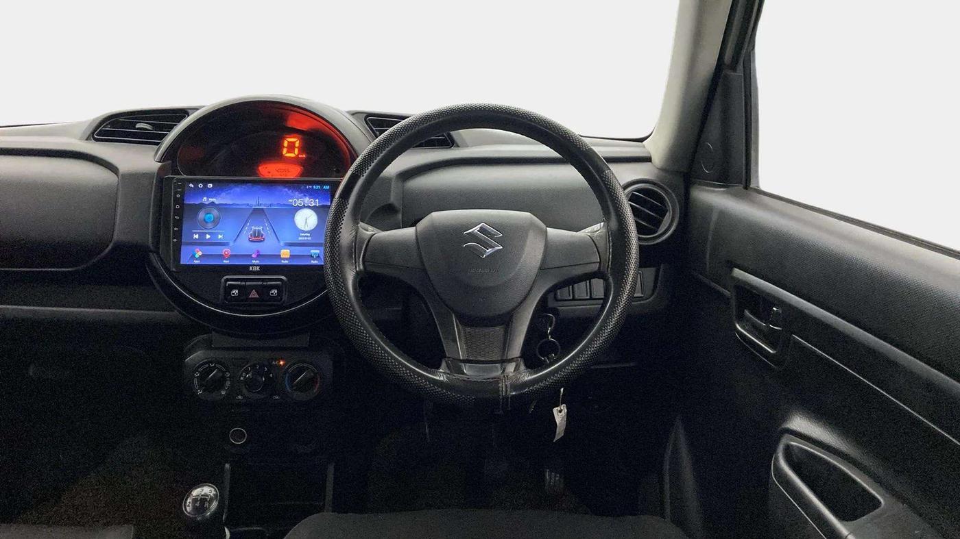 2021 Maruti S PRESSO VXI, Petrol, Manual, 50 km, Steering Wheel Close Up