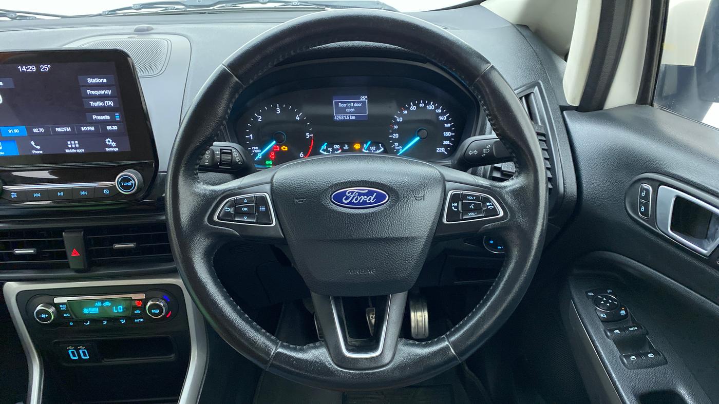 2018 Ford Ecosport 1.5TITANIUM TDCI, Diesel, Manual, 42,581 km, Steering Wheel Close-up