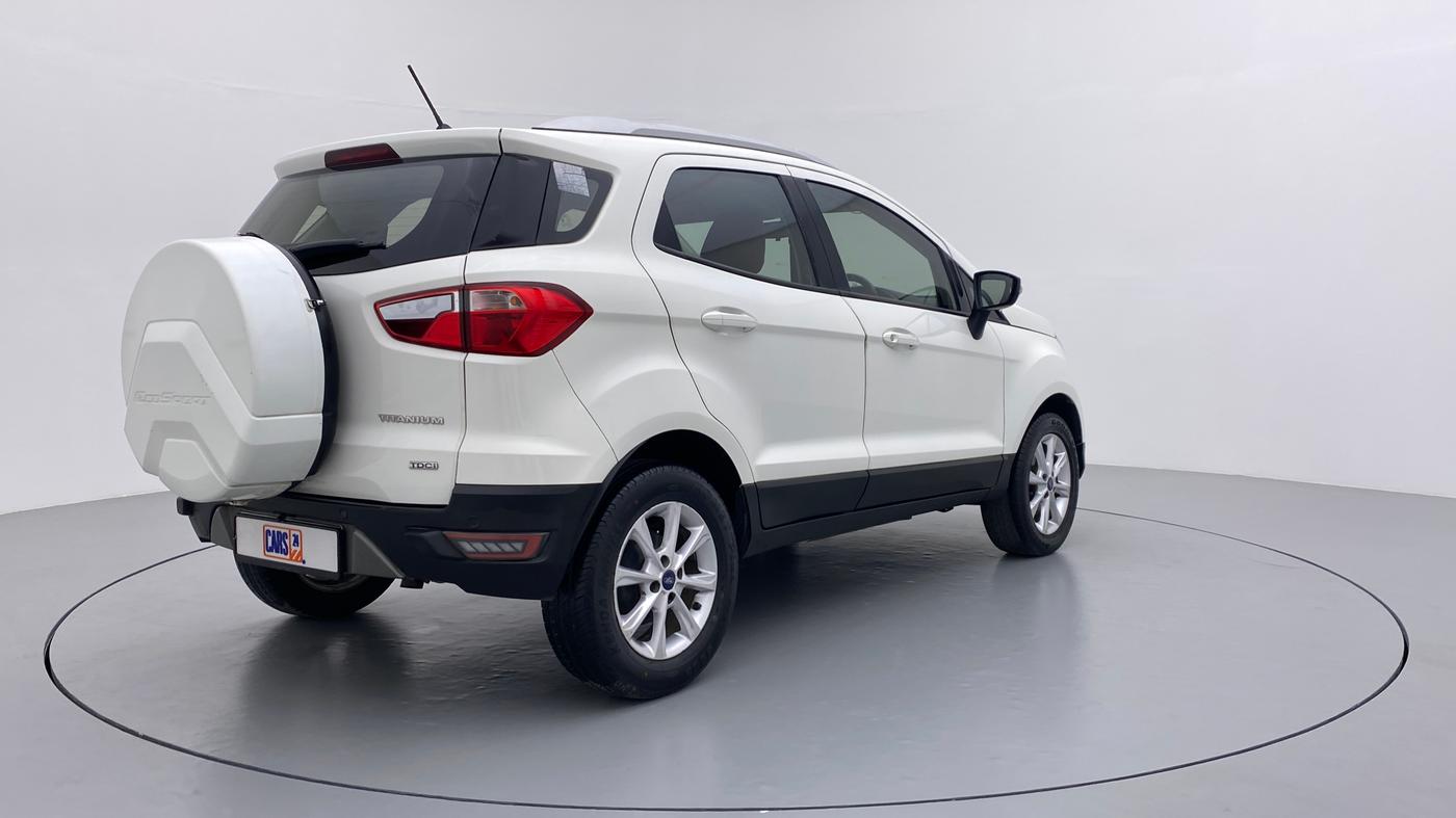 2018 Ford Ecosport 1.5TITANIUM TDCI, Diesel, Manual, 42,581 km, Right Back Diagonal (45- Degree) View